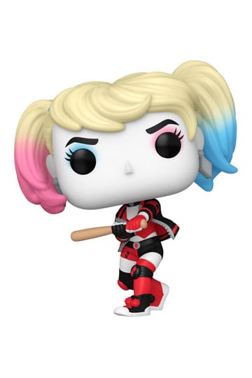 DC Comics: Harley Quinn Takeover POP! Heroes Vinyl Figure Harley with Bat 9 cm