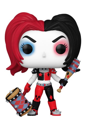 DC Comics: Harley Quinn Takeover Pop! Helter vinylfigur harley med våpen 9 cm