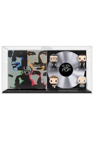 U2 Pop! Alben Dlx Vinyl Abbildung 4-Pack Pop 9 cm