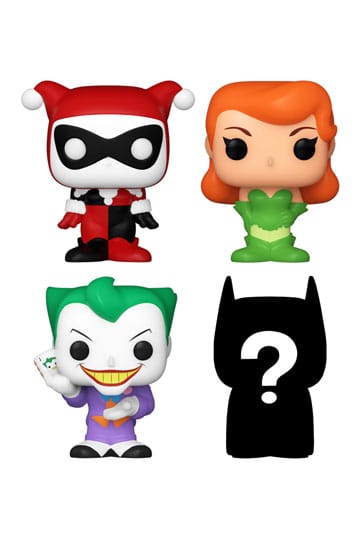 DC Bitty Pop! Vinyl Figure 4-pack Harley Quinn 2,5 cm