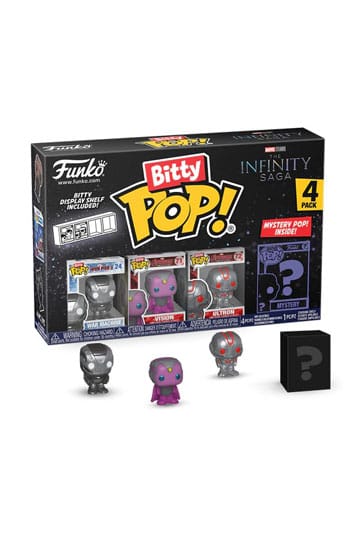 Marvel Bitty POP! Vinyl Figure 4-Pack Iron Man 2,5 cm