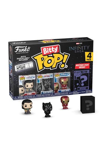 Marvel Bitty POP! Vinyl Figure 4-Pack Thor 2,5 cm