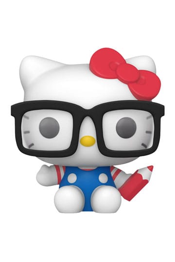 Hallo Kitty Pop! Sanrio Vinylfigur Hello Kitty Nerd 9 cm