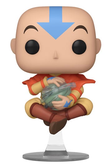 Avatar The Last Airbender Pop! Figura di vinile di animazione aang che galleggia 9 cm