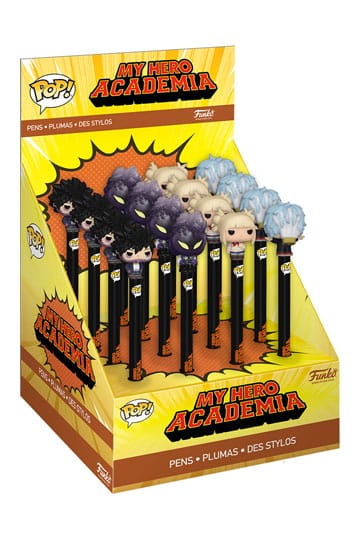 My Hero Academia POP! Homewares Pens with Toppers Hideout Display (16)