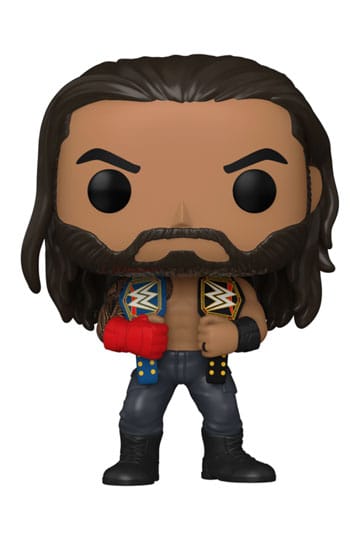 WWE Pop! Figura in vinile Romano regna con cinture 9 cm