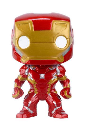 Captain America Civil War Pop! Vinyl Bobble-Head Iron Man 10 cm