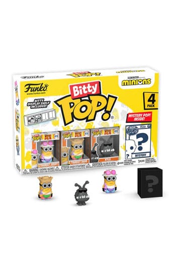 Minions Bitty POP! Vinyl Figure 4-Pack Young Gru 2,5 cm