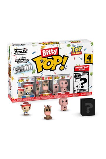 Toy Story Bitty Pop! Vinyl Figura 4 paquete Jessie 2,5 cm