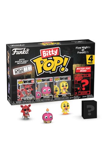 Five Nights at Freddy's Bitty POP! Vinyl Figure 4-Pack Foxy 2,5 cm