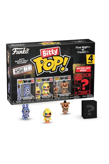 Five Nights at Freddy's Bitty POP! Vinyl Figure 4-Pack Nightmare Bonnie 2,5 cm