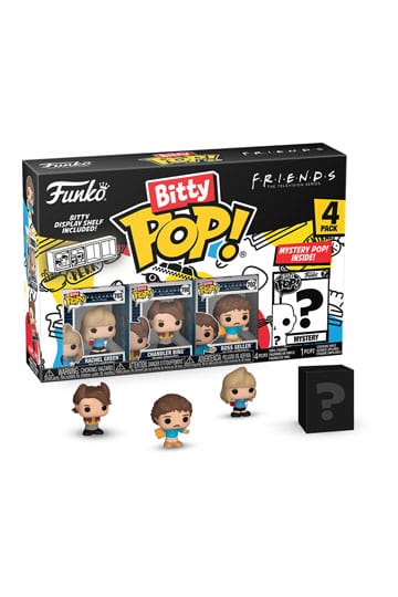 Friends Bitty POP! Vinyl Figure 4-Pack 80's Rachel 2,5 cm