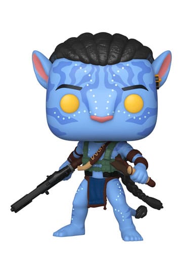 Avatar: The Way of Water Pop! Film Vinyl Figura Jake Sully (battaglia) 9 cm