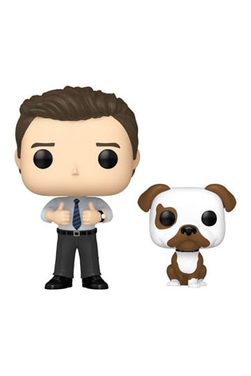 Parks and Recreation 15th Anniversary POP & Buddy! Vinyl Figure Chris&Champion 9 cm