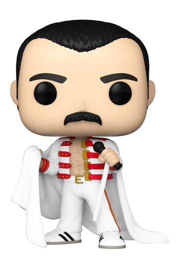 Dronning Pop! Rocks vinylfigur Freddie Mercury med Cape 9 cm
