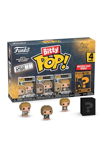 Der Herr der Ringe Bitty Pop! Vinyl Abbildung 4-Pack-Samgewise 2,5 cm