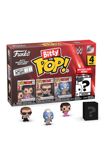 WWE Bitty POP! Vinyl Figure 4-Pack Razor Ramon 2,5 cm