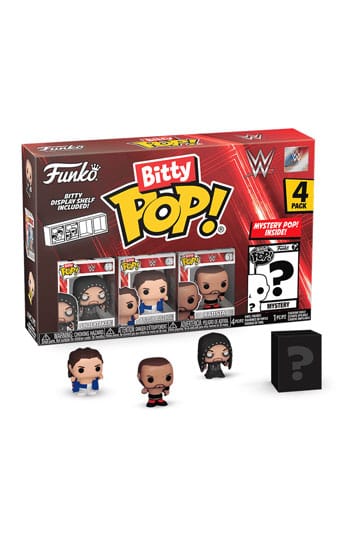 WWE Bitty POP! Vinyl Figure 4-Pack The Undertaker 2,5 cm