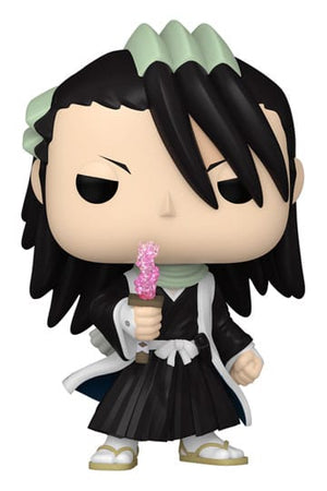 Bleach Pop! Figura di vinile di animazione byakuya 9 cm