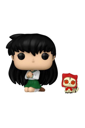 Inuyasha Pop & Buddy! Animación Figura de vinilo Kagome con Kirara 9 cm