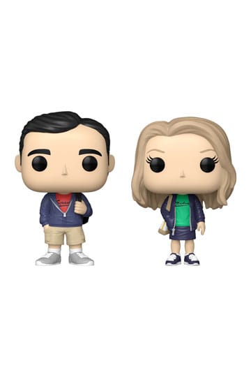 Office POP! TV Vinylfigurer 2-pack Michael & Holly 9 cm