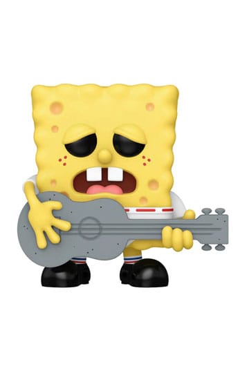 Bob Esponja Squarepants 25 aniversario Pop! Figura de vinilo SB con guitarra 9 cm