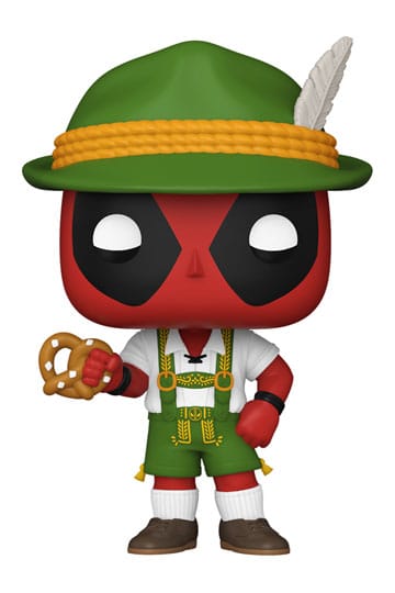 PARODIA PARODIO DEADPOOL! Figura in vinile Lederhosen 9 cm