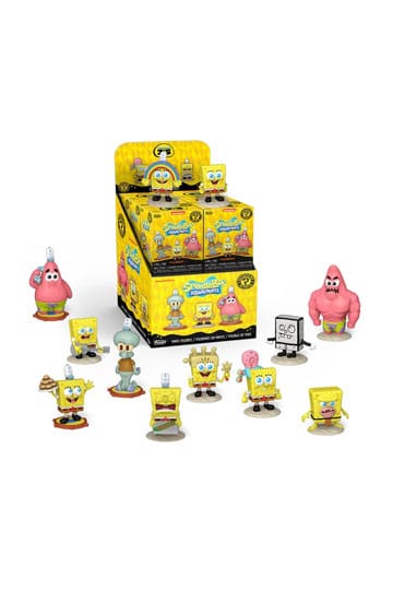 Spongebob Squarepants Mini Figures 25e anniversaire Affichage de 5 cm (12)