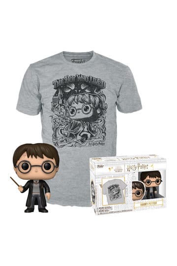 Harry Potter POP! & Tee Box Harry Potter (FL)