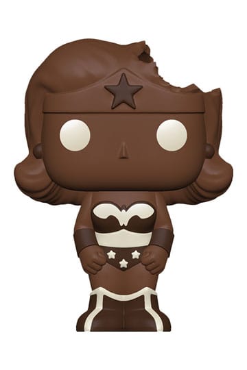 DC Valentines POP! Heroes Vinyl Figure Wonder Woman (Val Choc) 9 cm