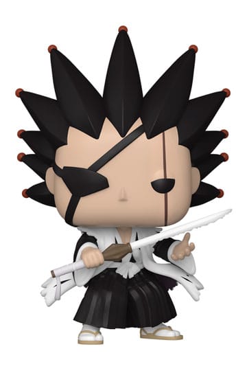 Bleach Pop! Figura in vinile di animazione kenpachi 9 cm