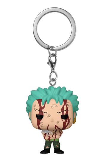 Une pièce POP! Keychains en vinyle 4 cm zoro rien ne s'est passé affichage (12)