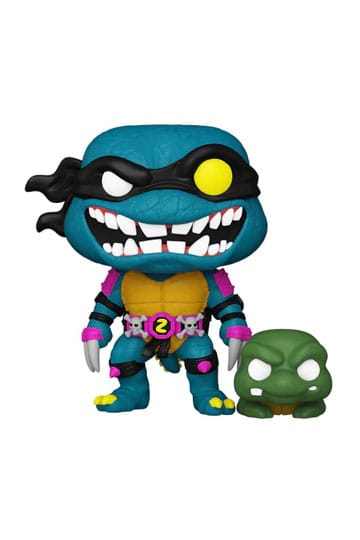 Teenage Mutant Ninja Turtles Pop & Buddy! Filmler vinil figür eğik ve önceden mutasyona uğramış, kaplumbağa eğik çizgi 9 cm