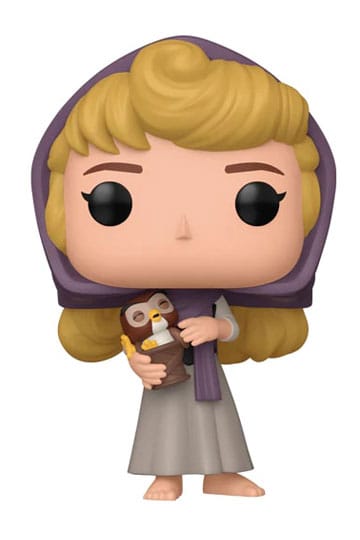 Sleeping Beauty 65th Anniversary POP! Disney Vinyl Figure Aurora w/Owl 9 cm