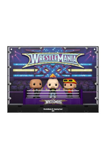 WWE POP Moments Deluxe Vinyl Figures 3-Pack Wrestlemania 30 Opening Toast