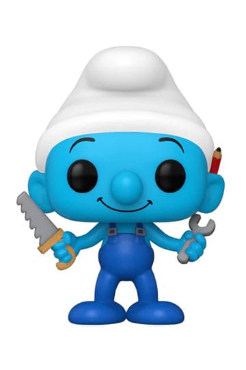 Smurfarna pop! TV -vinylfigur Handig Smurf 9 cm