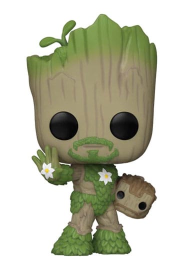 ¡Somos Groot Pop! Películas Figura de vinilo Iron Man 9 cm