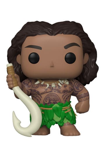 Moana 2 POP! & Buddy Vinyl Figure Maui with Fish Hook 9 cm