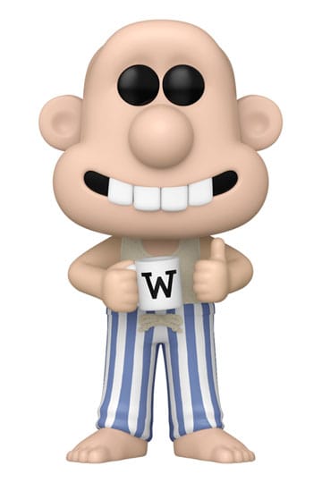 Wallace & Gromit Pop! Animation vinylfigur Wallace i pyjamas 9 cm