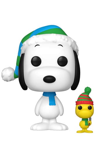 A Charlie Brown Christmas POP&Buddy! Movies Vinyl Figure Snoopy & Woodstock 9 cm