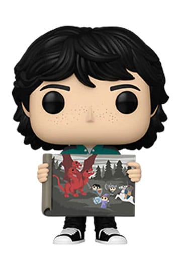 Pop di Stranger Things! Figura in vinile TV Mike con il dipinto di Will 9 cm