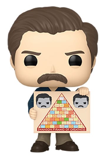 Parks and Recreation 15th Anniversary POP! TV Vinyl Figure Ron 9 cm