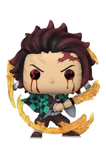 Demon Slayer: Kimetsu No Yaiba Pop! Animasjon Vinylfigurer Tanjiro (solpust) 9 cm