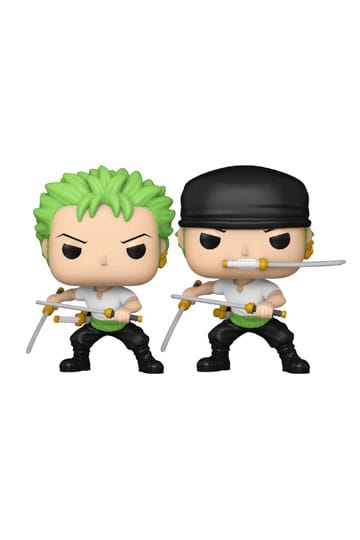 One Piece POP! Animation Vinyl Figures Zoro (Refresh) w/Ch 9 cm Assortment (6)