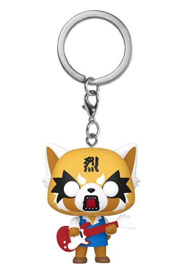 Sanrio POP! Vinyl Keychains 4 cm Aggretsuko w/Guitar Display (12)