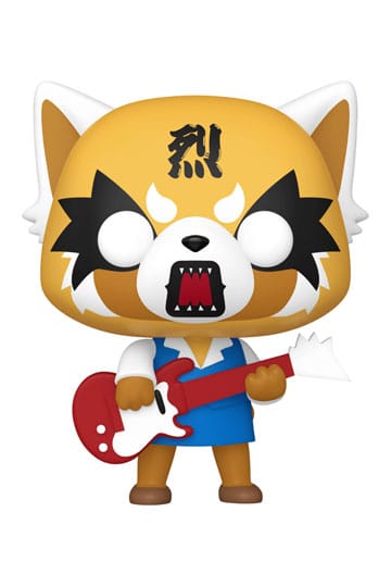 Sanrio Pop! Animasjon vinyl figur aggretsuko m/gitar 9 cm