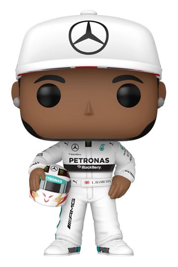 Formel 1 Pop! Renn -Vinyl -Figur Lewis Hamilton mit Helm 9 cm