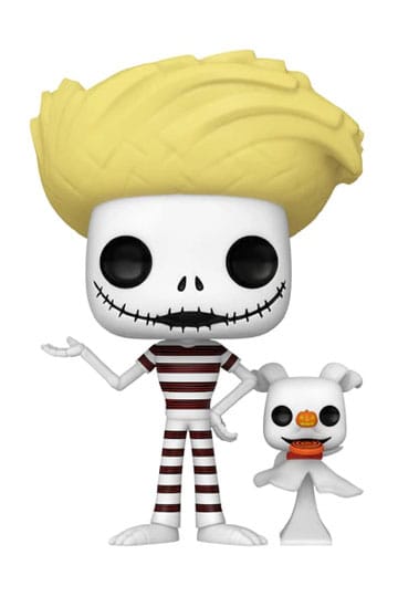 Nightmare before Christmas POP! Disney Vinyl Figure Jack w/Zero(Beach) 9 cm