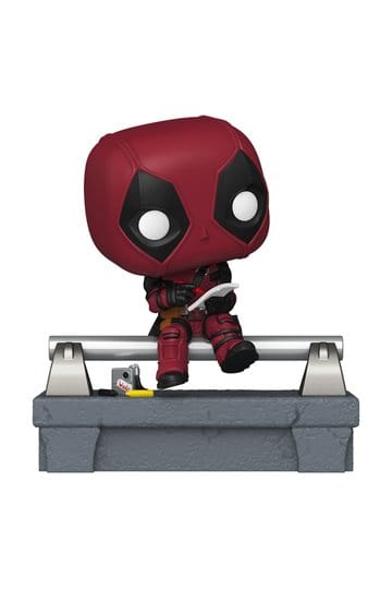 Marvel POP! Deluxe Vinyl Figur Deadpool on Bridge 9 cm