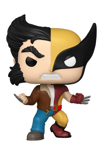 Marvel Pop! Vinylfigur Split- Wolverine/Logan 9 cm